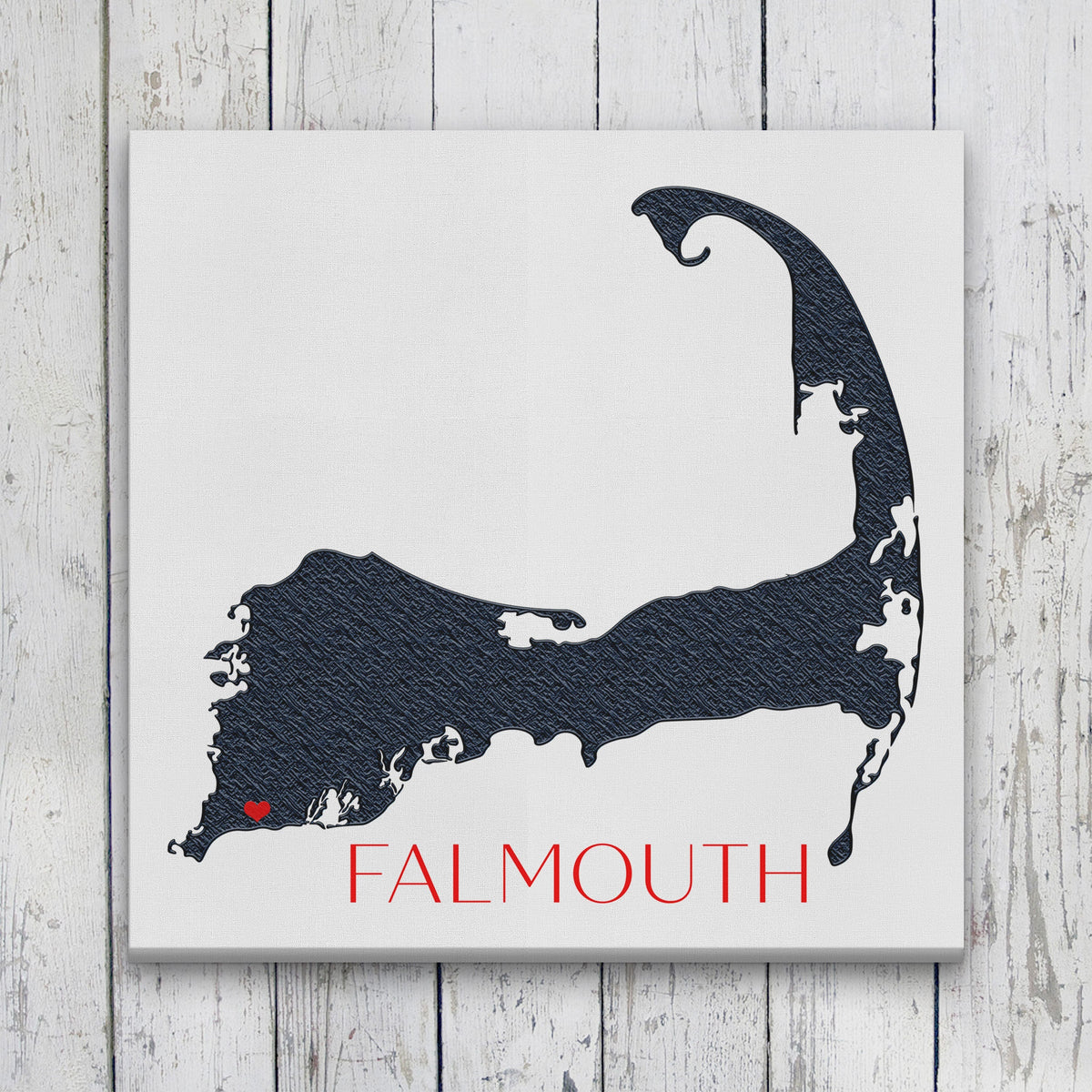 Cape Cod Canvas Customizable Silhouette Wall Decor, photo 2 of 9