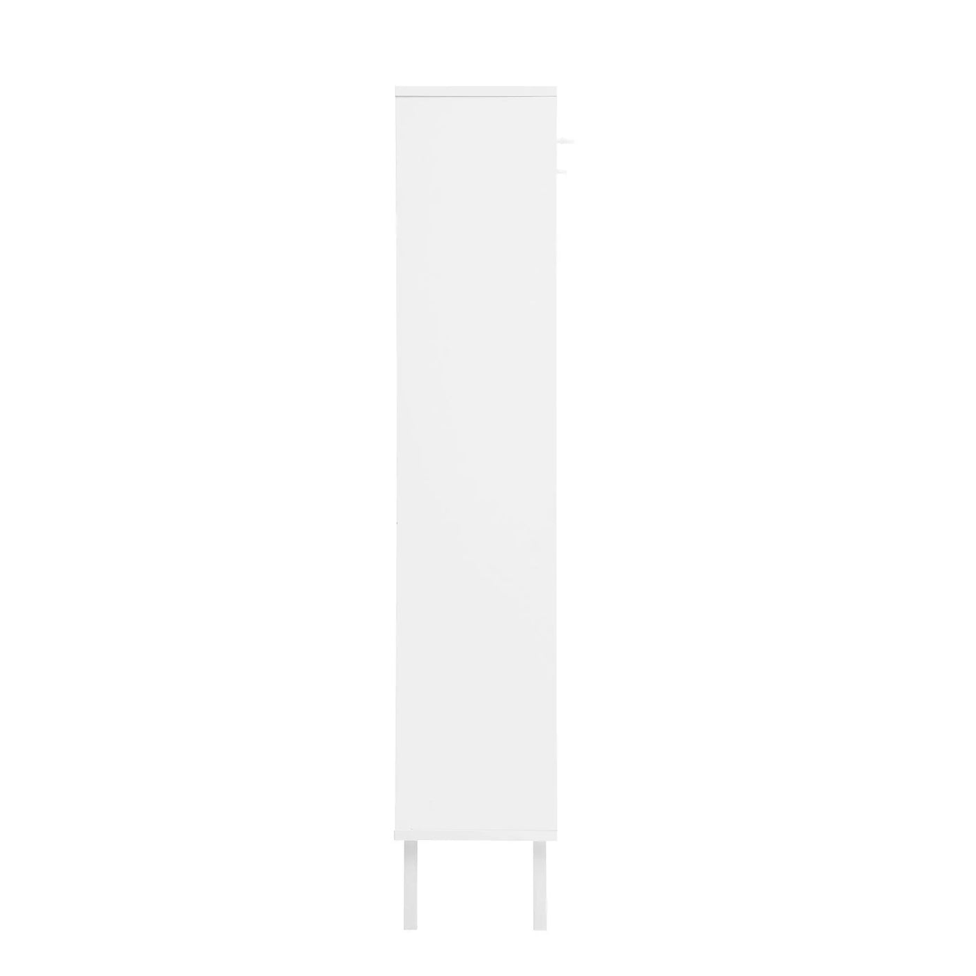 Modern Rattan 3 Door Shoe Rack Cabinet for Entryway by HouseOfZazla