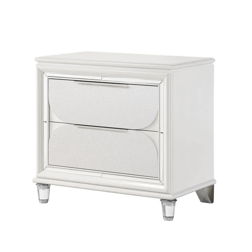 Tarian - Nightstand - Pearl White by Unique Piece Furniture