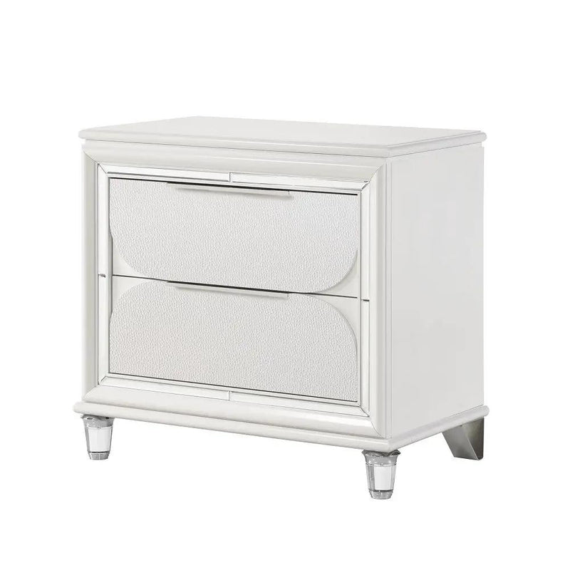 Tarian - Nightstand - Pearl White by Unique Piece Furniture