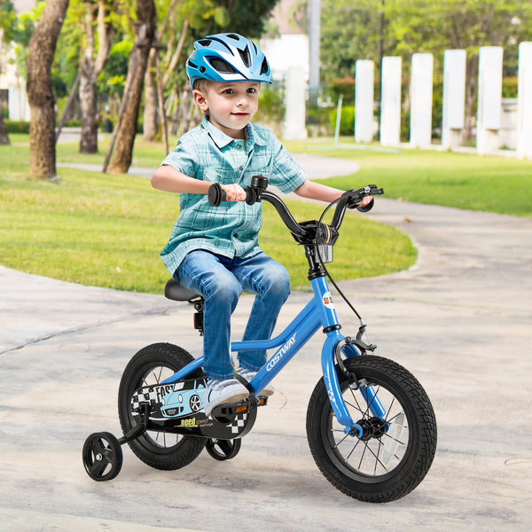 14 Inch Kids Bike with Removable Training Wheels for Aged 3-5 Years Old, photo 2 of 11