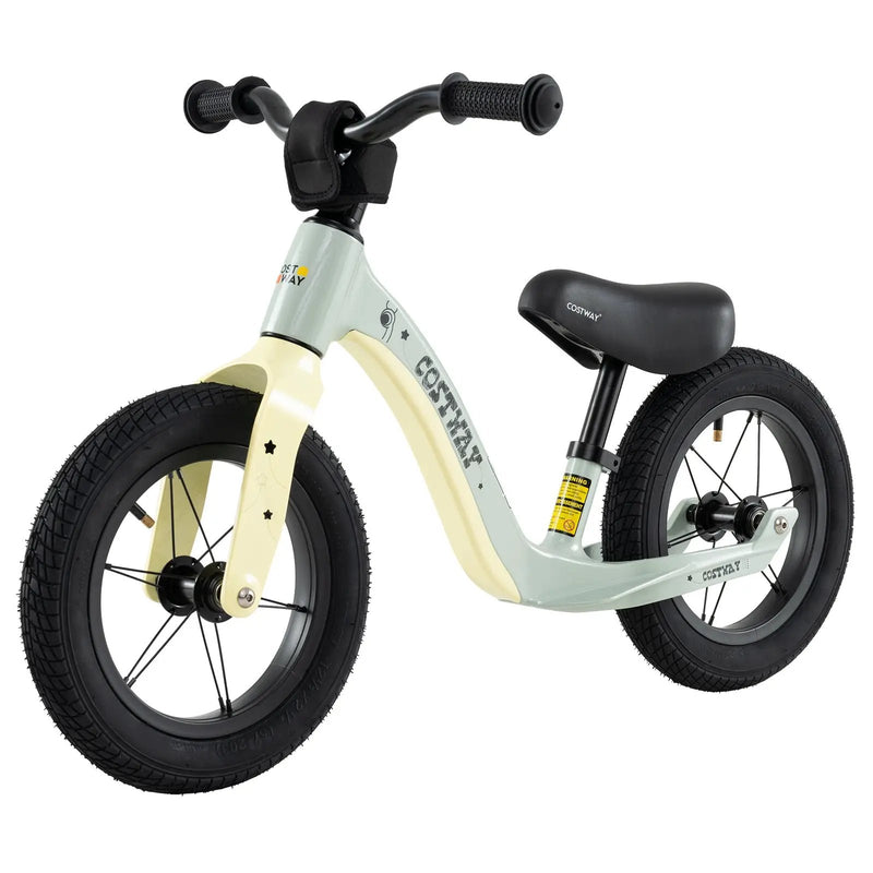 12-Inch Balance Bike with Adjustable Seat and Rotatable Handlebar for Over 36 Months Old by DirectDeals