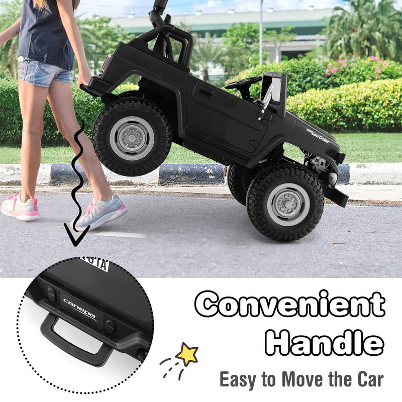 12V 2-Seat Licensed Kids Ride On Toyota FJ40 Car with 2.4G Remote Control by DirectDeals