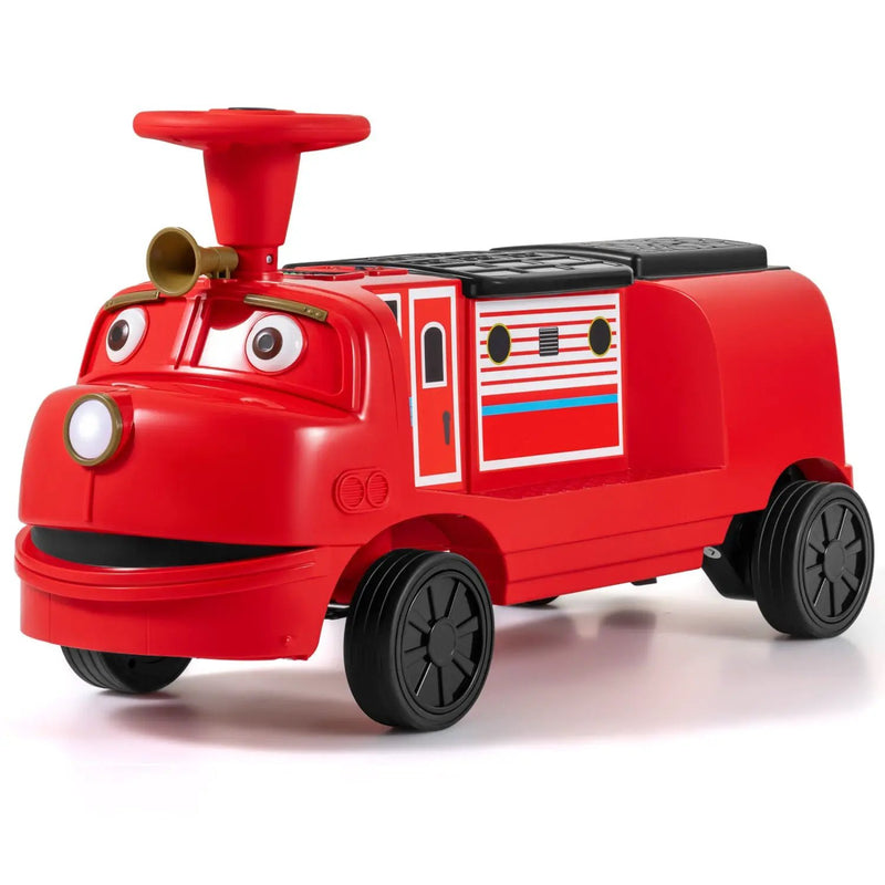 12V Kids Ride-On Train with Adjustable Seat & Music by DirectDeals