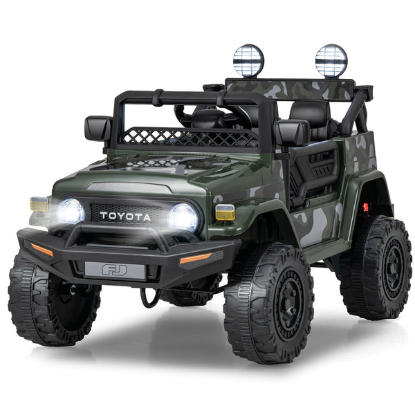 12V 7Ah Licensed Toyota FJ Cruiser Electric Car with Remote Control-Camo, photo 2 of 8