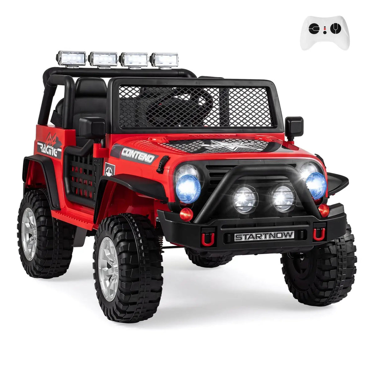 12V Electric Kids Ride On Car 2-Seater with Remote Control by DirectDeals