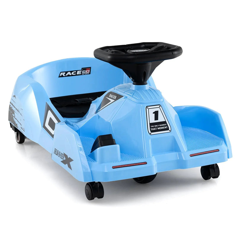 12V Electric Cleaning Go Kart with Detachable Mop and Remote Control by DirectDeals
