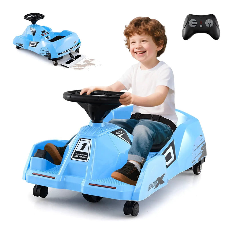 12V Electric Cleaning Go Kart with Detachable Mop and Remote Control by DirectDeals