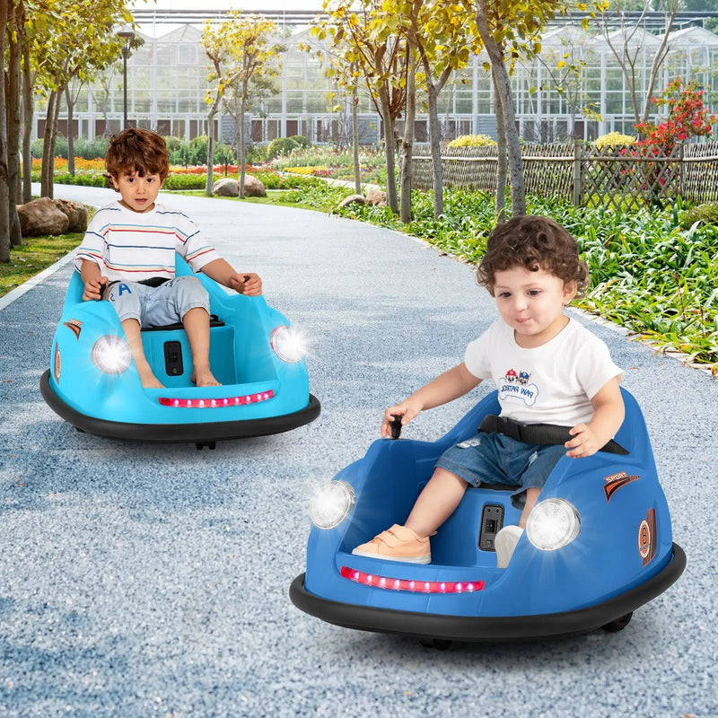 12V Electric Kids Ride on Bumper Car Battery Powered Bumping Car with Remote Control by DirectDeals