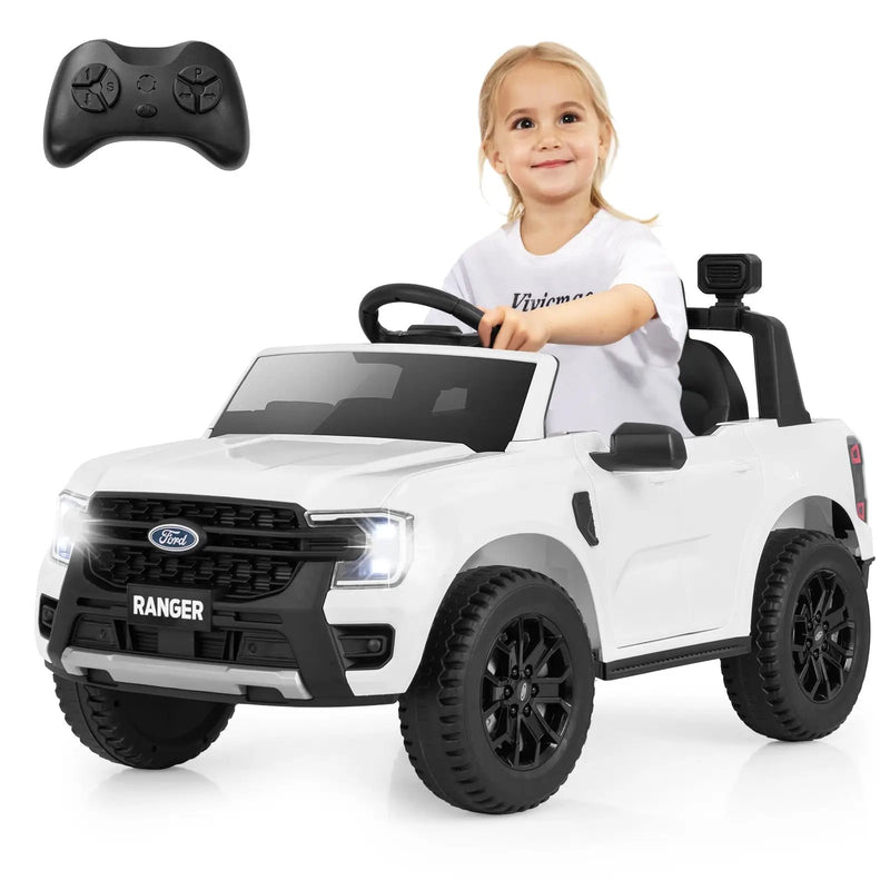 12V Electric Kids Ride on Car Licensed Ford Ranger with Remote Control and Music by DirectDeals
