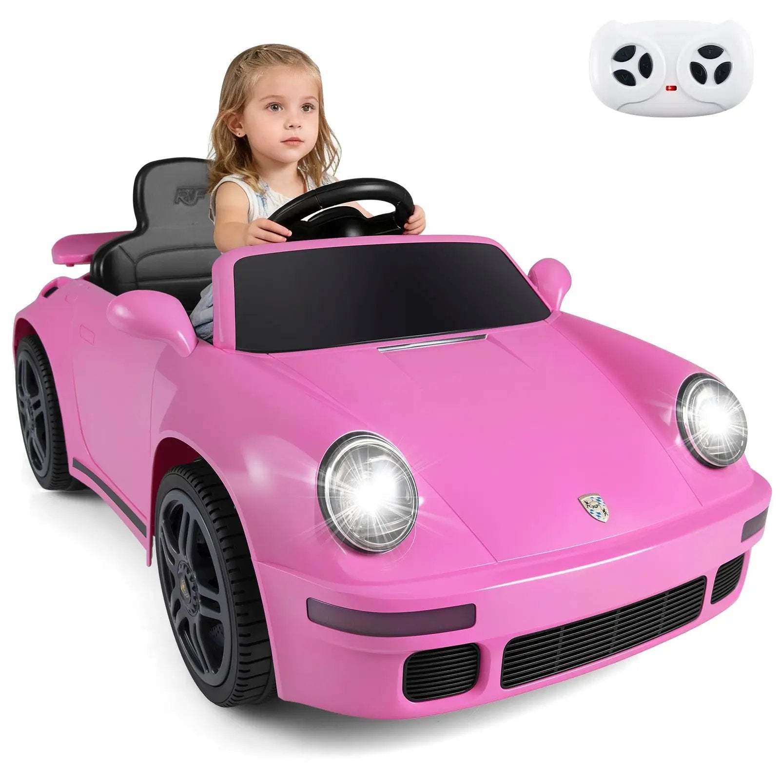 12V Electric Ride On Car Licensed RUF CTR with Remote Control and Music by DirectDeals