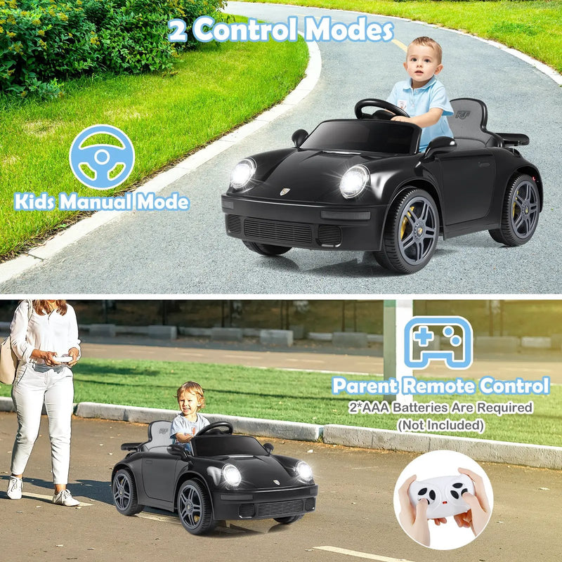 12V Electric Ride On Car Licensed RUF CTR with Remote Control and Music by DirectDeals