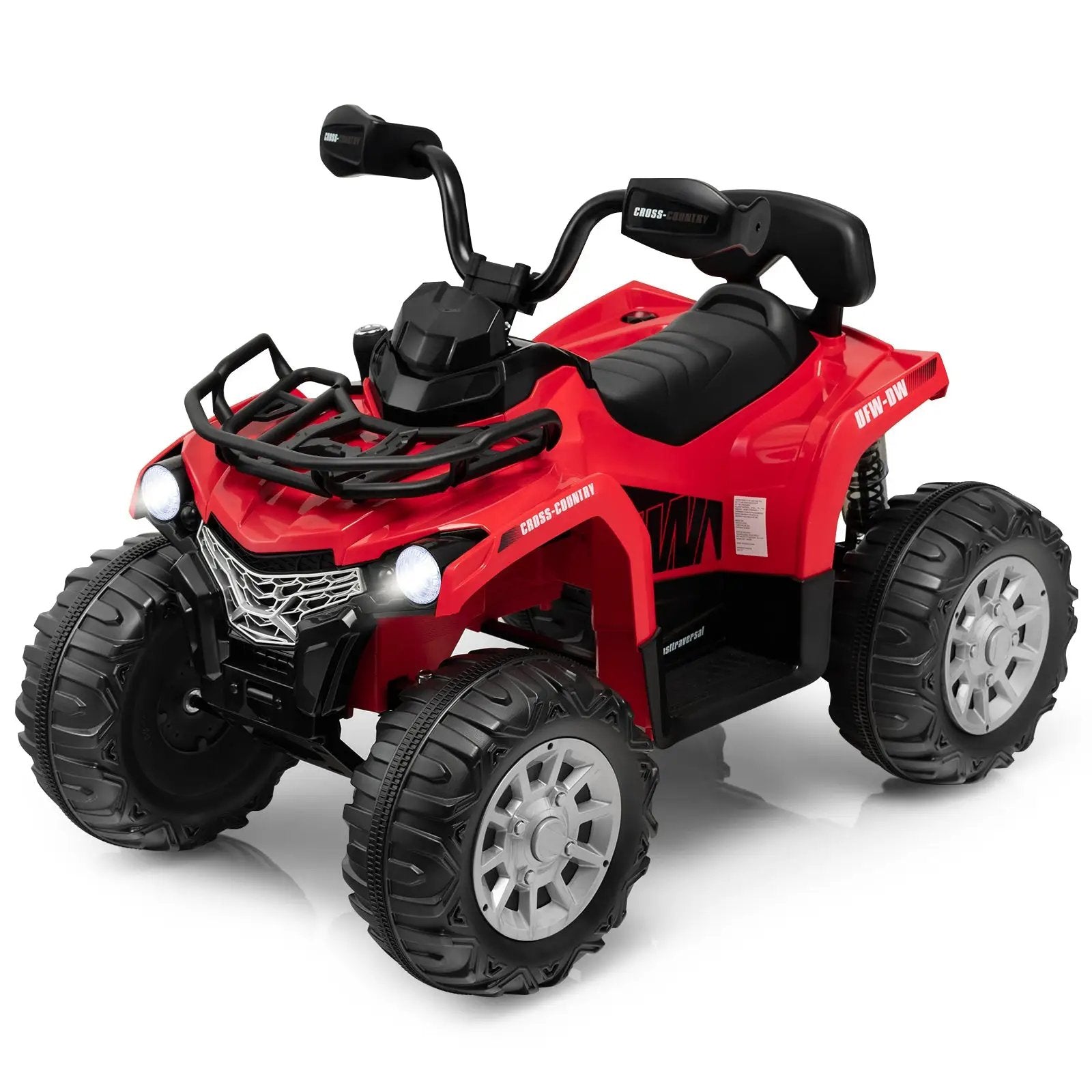 12V Kids Ride On ATV 4 Wheeler with MP3 and Headlights by DirectDeals