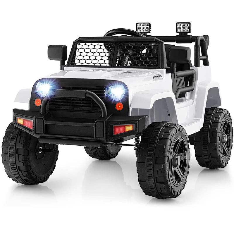 12V Kids Ride On Truck with Remote Control and Headlights by DirectDeals