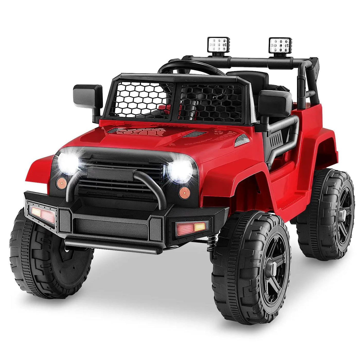 12V Kids Ride On Truck with Remote Control and Headlights by DirectDeals