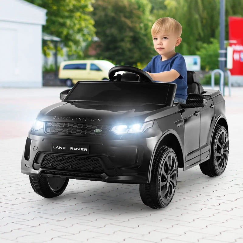 12V Kids Ride On Car with Remote Control Lockable Doors Slow Start System and LED Lights by DirectDeals