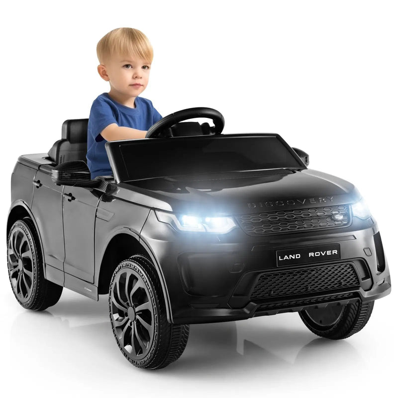 12V Kids Ride On Car with Remote Control Lockable Doors Slow Start System and LED Lights by DirectDeals
