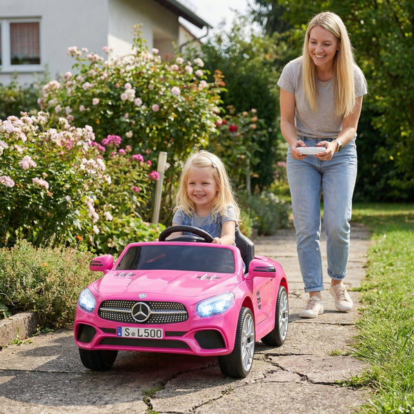 12V Kids Ride on Car Licensed Mercedes-Benz with Remote and Music, photo 2 of 18