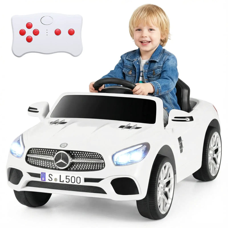 12V Kids Ride on Car Licensed Mercedes-Benz with Remote and Music by DirectDeals