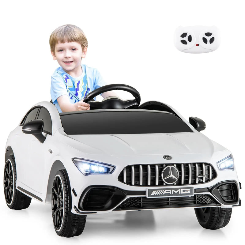 12V Kids Ride on Car Mercedes-Benz AMG CLA 45 with Remote by DirectDeals