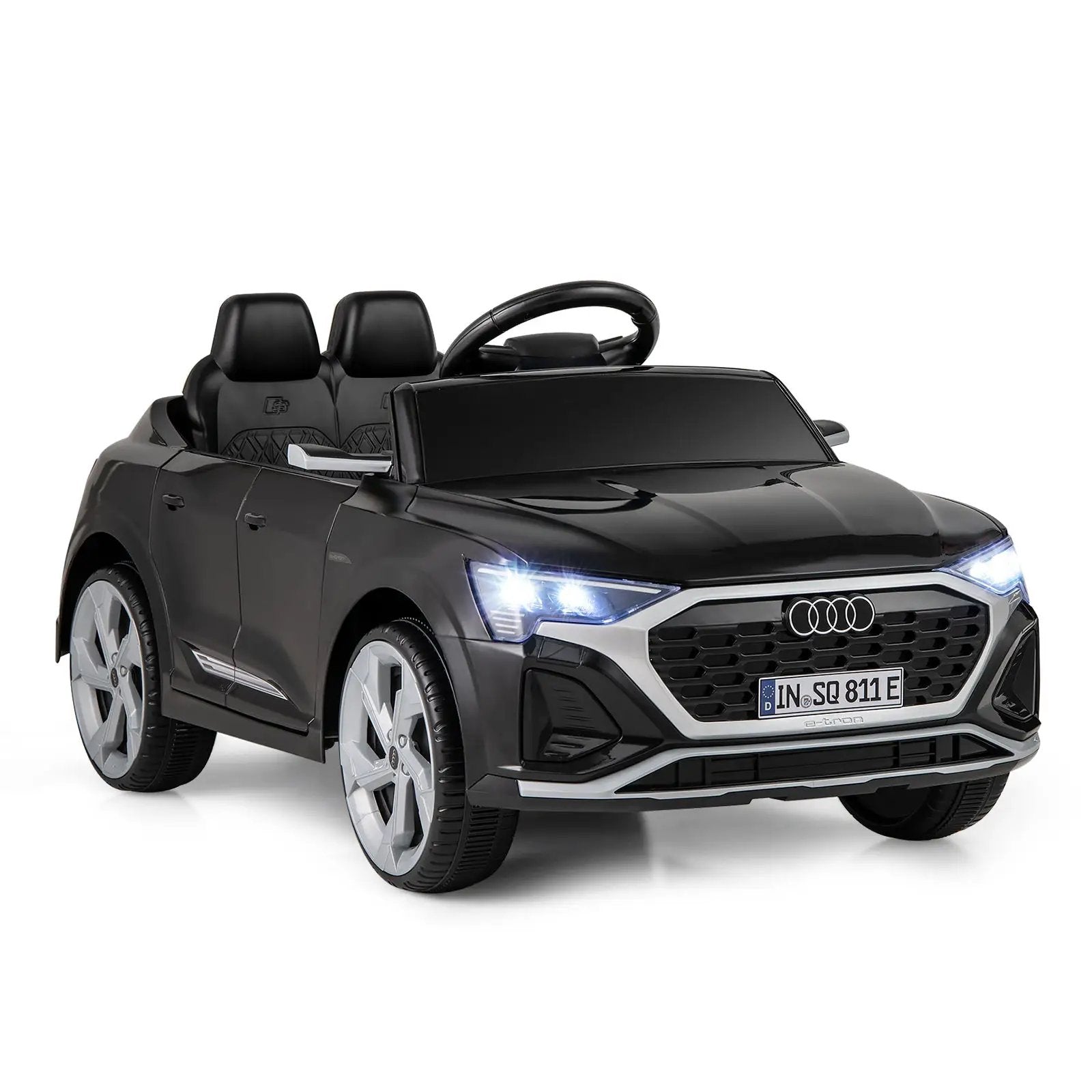 12V Kids Ride on Car Licensed Audi SQ8 with Remote Control and 3 Speeds by DirectDeals