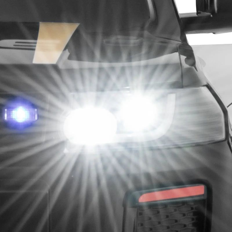 12V Kids Ride on Police Car with Remote and Siren Flashing Lights by DirectDeals