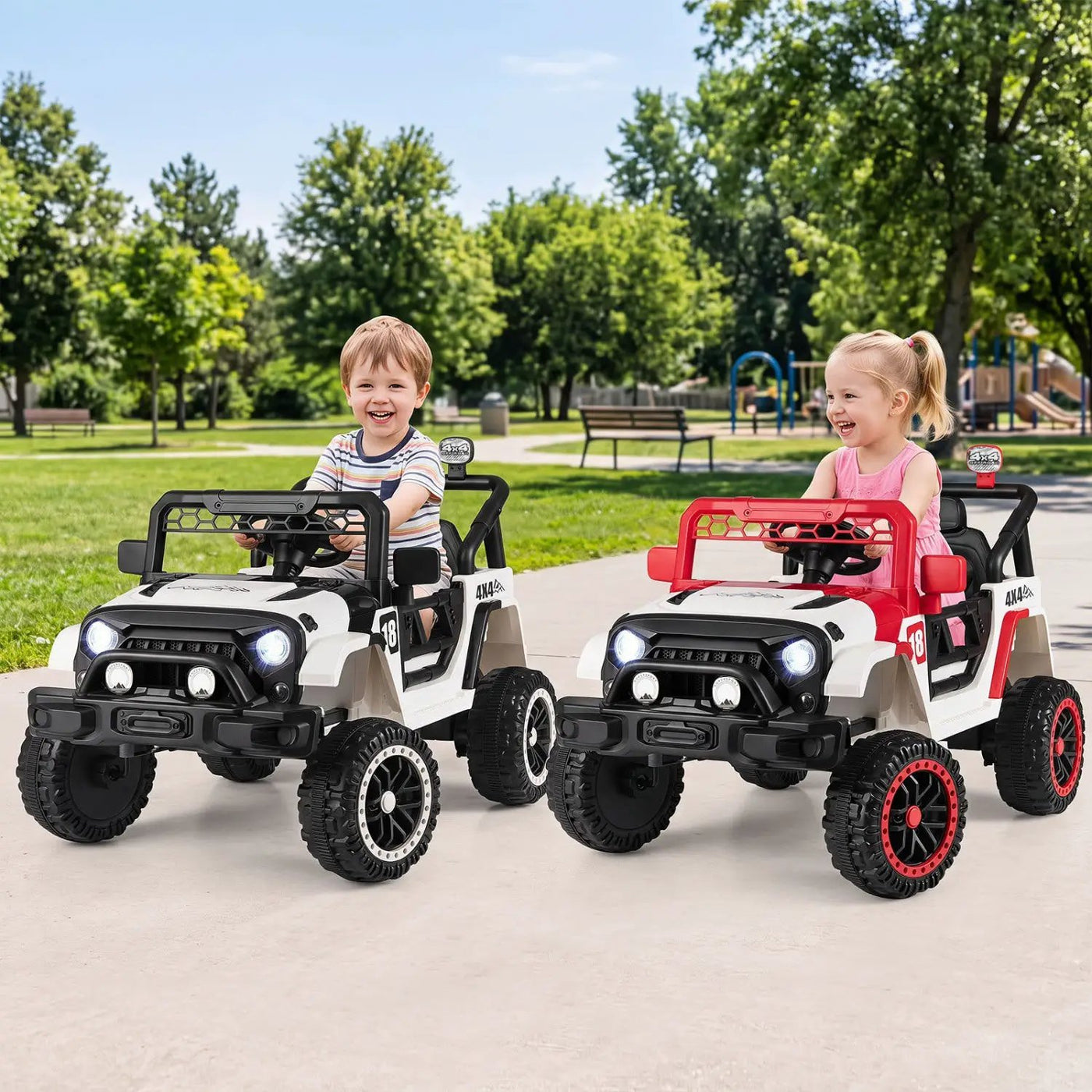 12V Kids Ride On Truck with Remote Control and 3 Speeds by DirectDeals