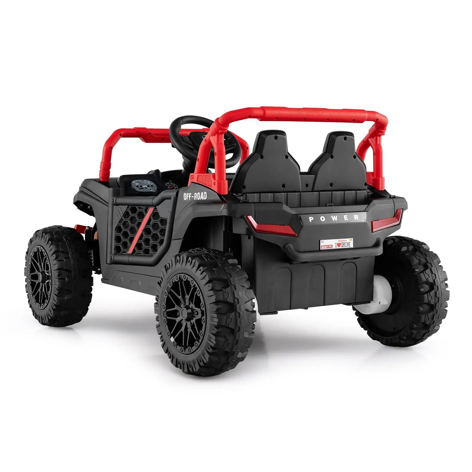 12V Kids Ride on Truck Off-Road UTV with Parental Remote and Lights by DirectDeals
