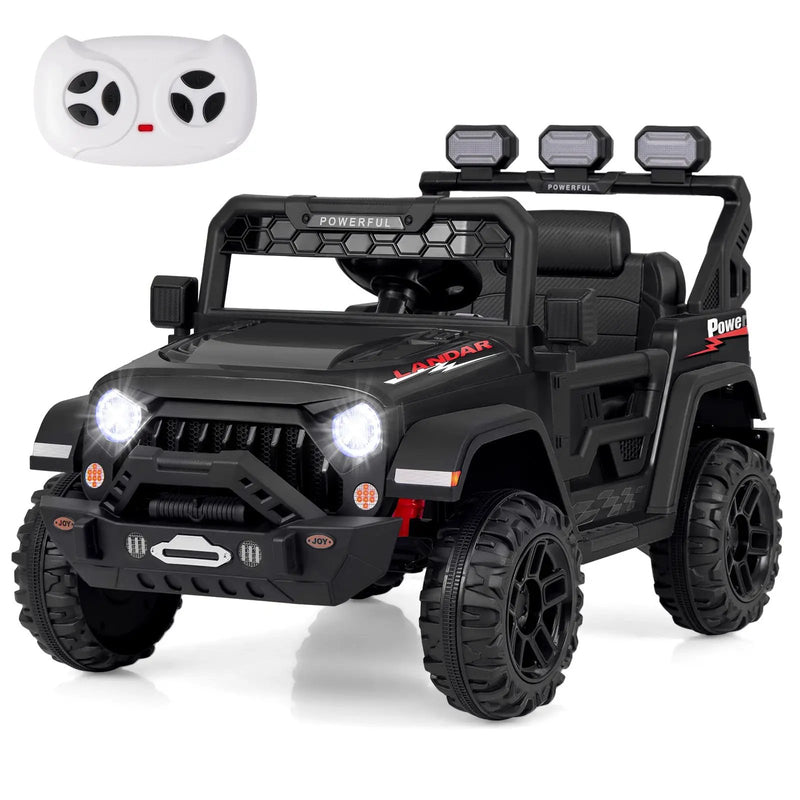 12V Electric Kids Ride on Truck with Remote Control and Music by DirectDeals