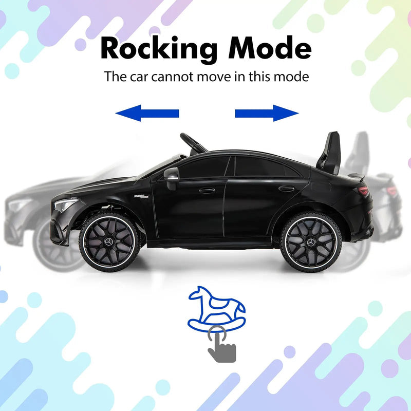 12V Kids Ride on Car Mercedes-Benz AMG CLA 45 with Remote by DirectDeals