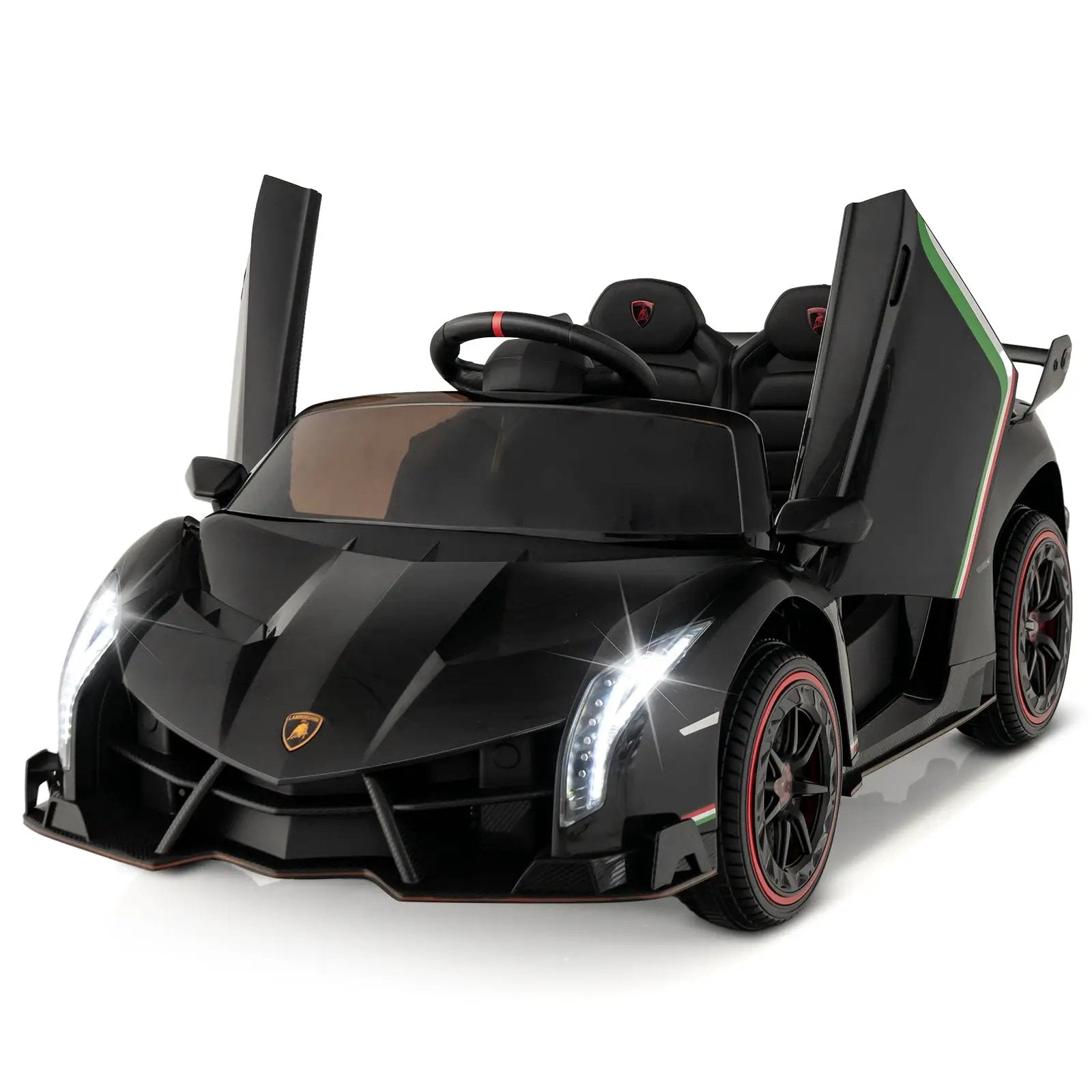 12V Licensed Lamborghini 4WD Kids Ride-on Sports Car with 2.4G Remote by DirectDeals