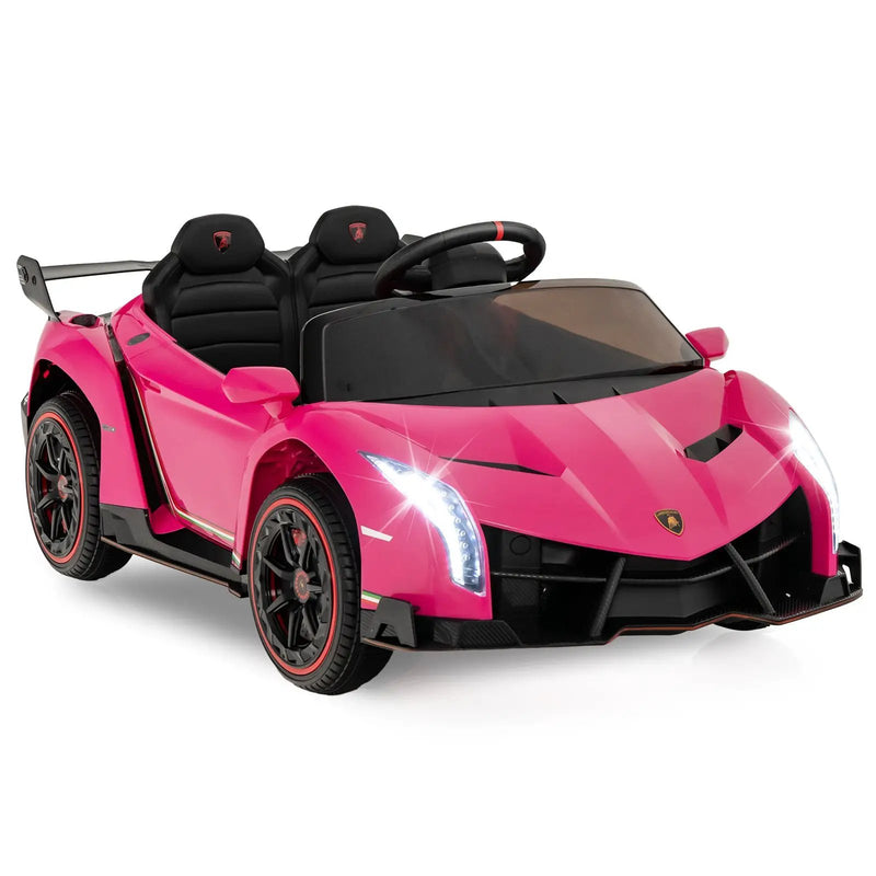 12V Licensed Lamborghini 4WD Kids Ride-on Sports Car with 2.4G Remote by DirectDeals
