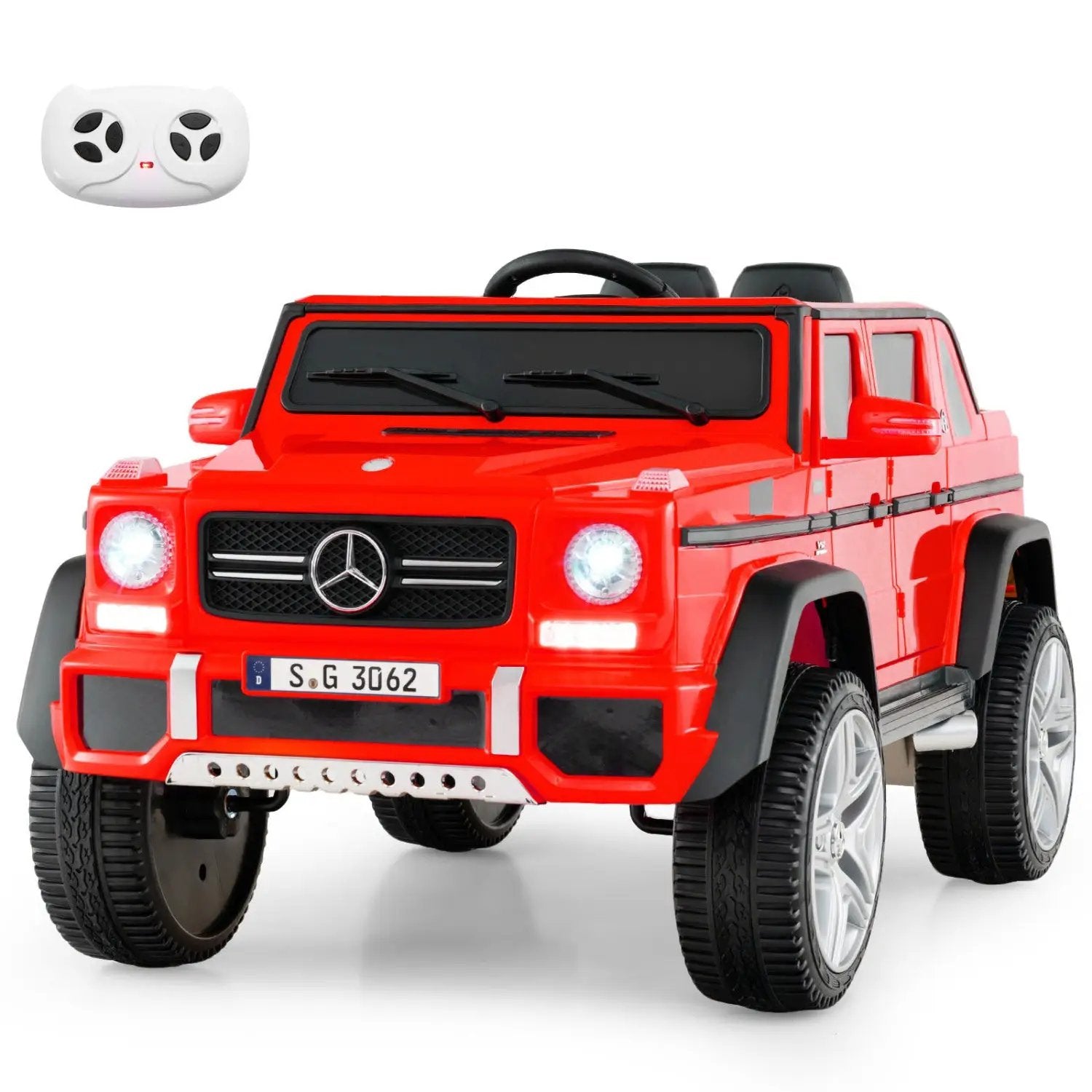 12V Mercedes-Benz Kids Ride-On Car with Remote Control by DirectDeals