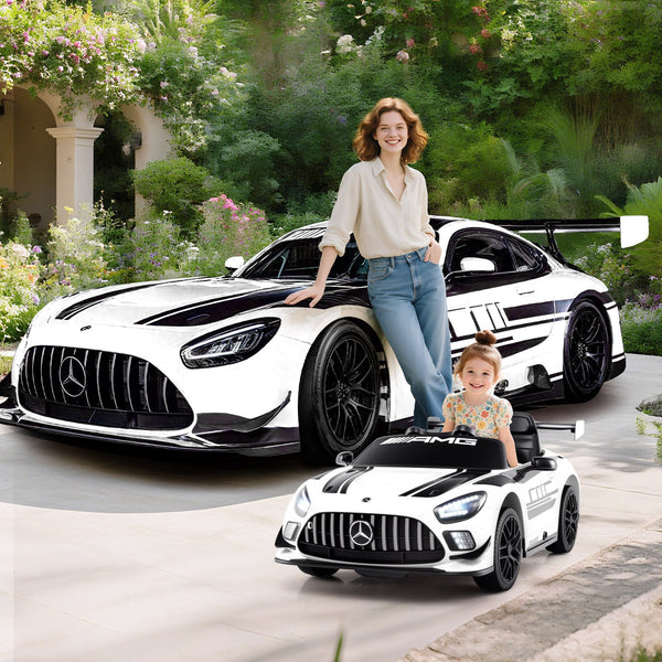 12V Kids Ride-On Car Mercedes-AMG GT3 Licensed with Adjustable Speed, photo 2 of 24
