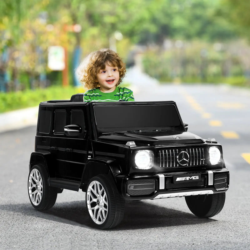 12V Mercedes-Benz G63 Licensed Kids Ride On Car with Remote Control by DirectDeals