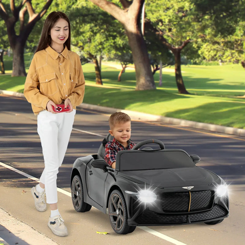 12V Powered Car Kids Ride-on Racer Car Licensed Bentley Bacalar by DirectDeals