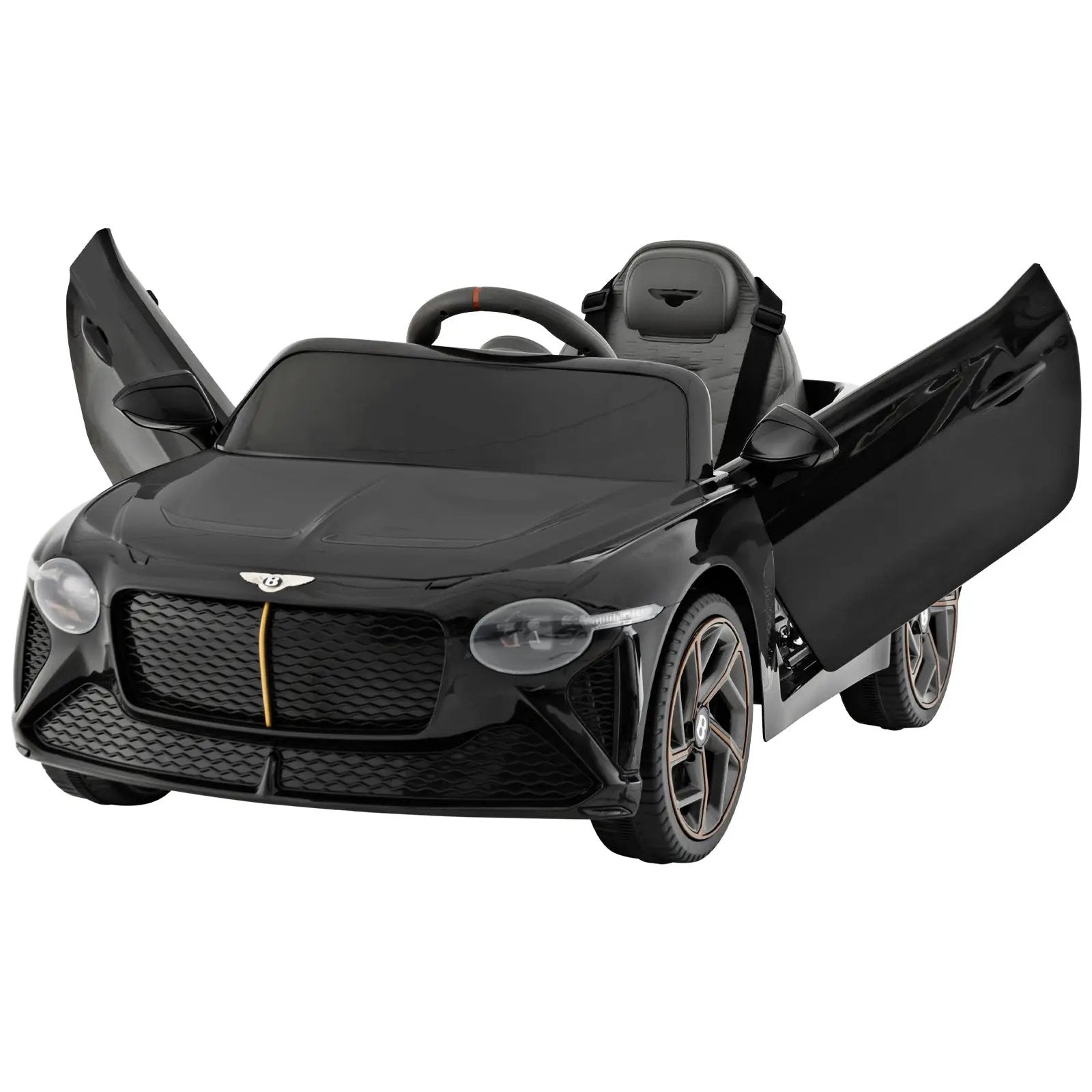 12V Powered Car Kids Ride-on Racer Car Licensed Bentley Bacalar by DirectDeals