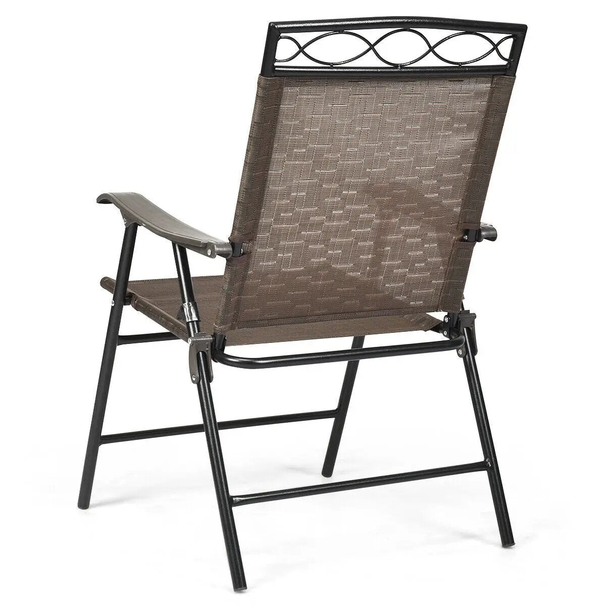 Set of 4 Patio Folding Chairs by DirectDeals