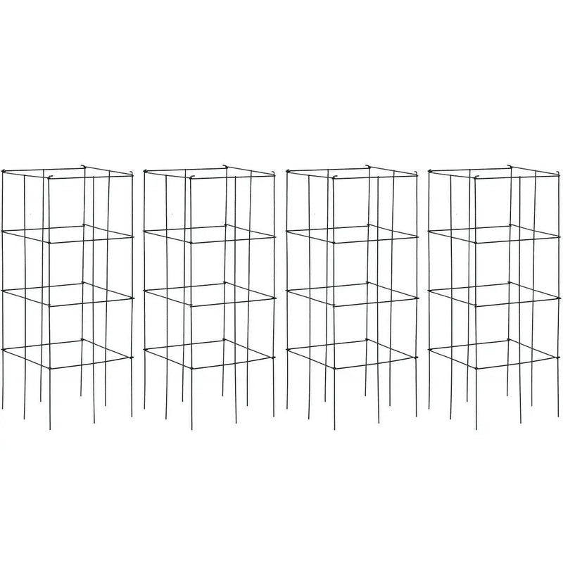 4 Pack Garden Trellis for Climbing Plants for Flower Vegetable by DirectDeals