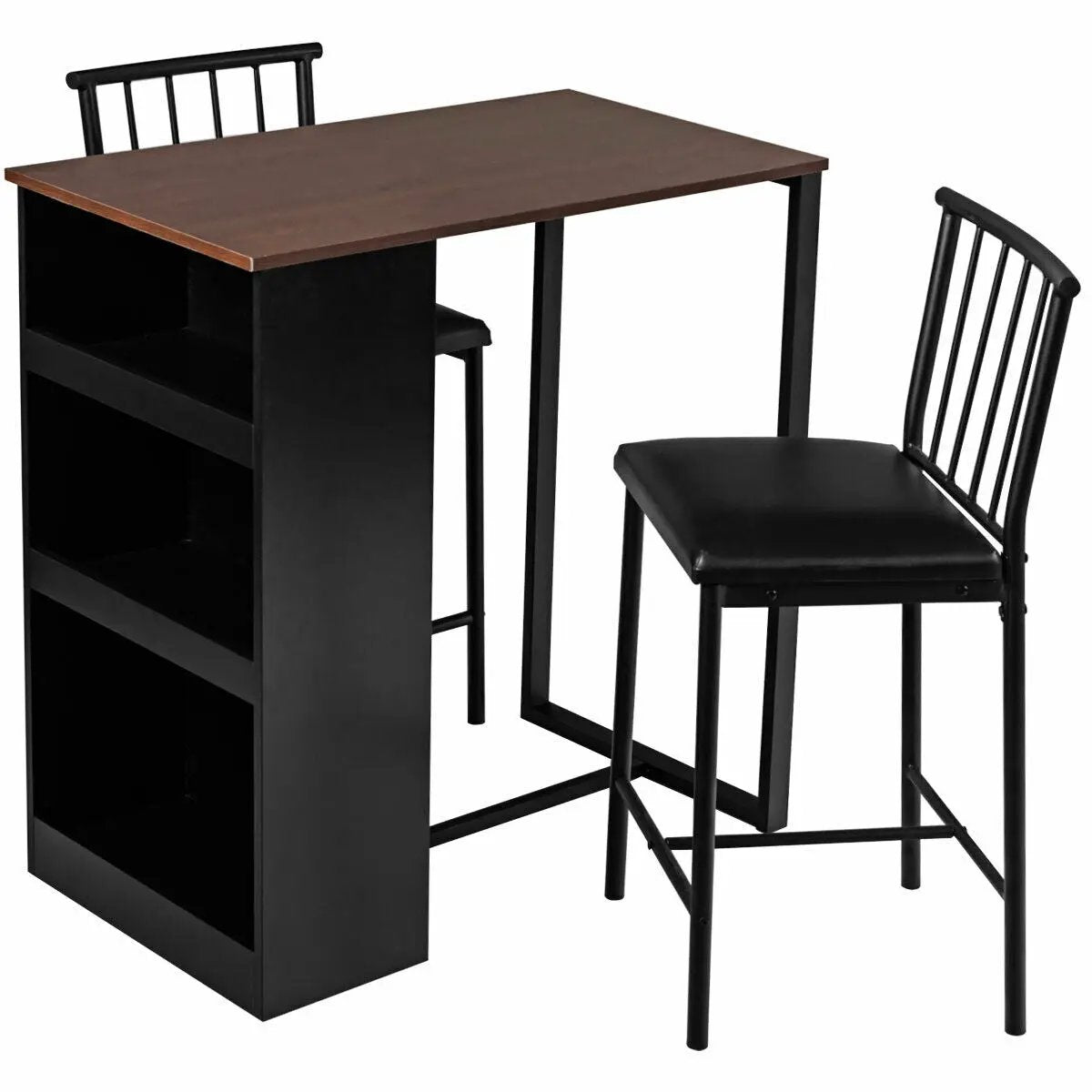 3 Piece Counter Height Pub Dining Set by DirectDeals