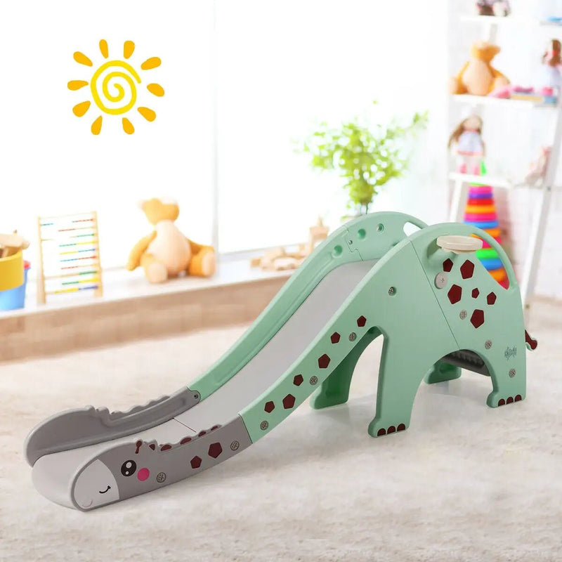 3-in-1 Kids Climber Slide Play Set with Basketball Hoop by DirectDeals