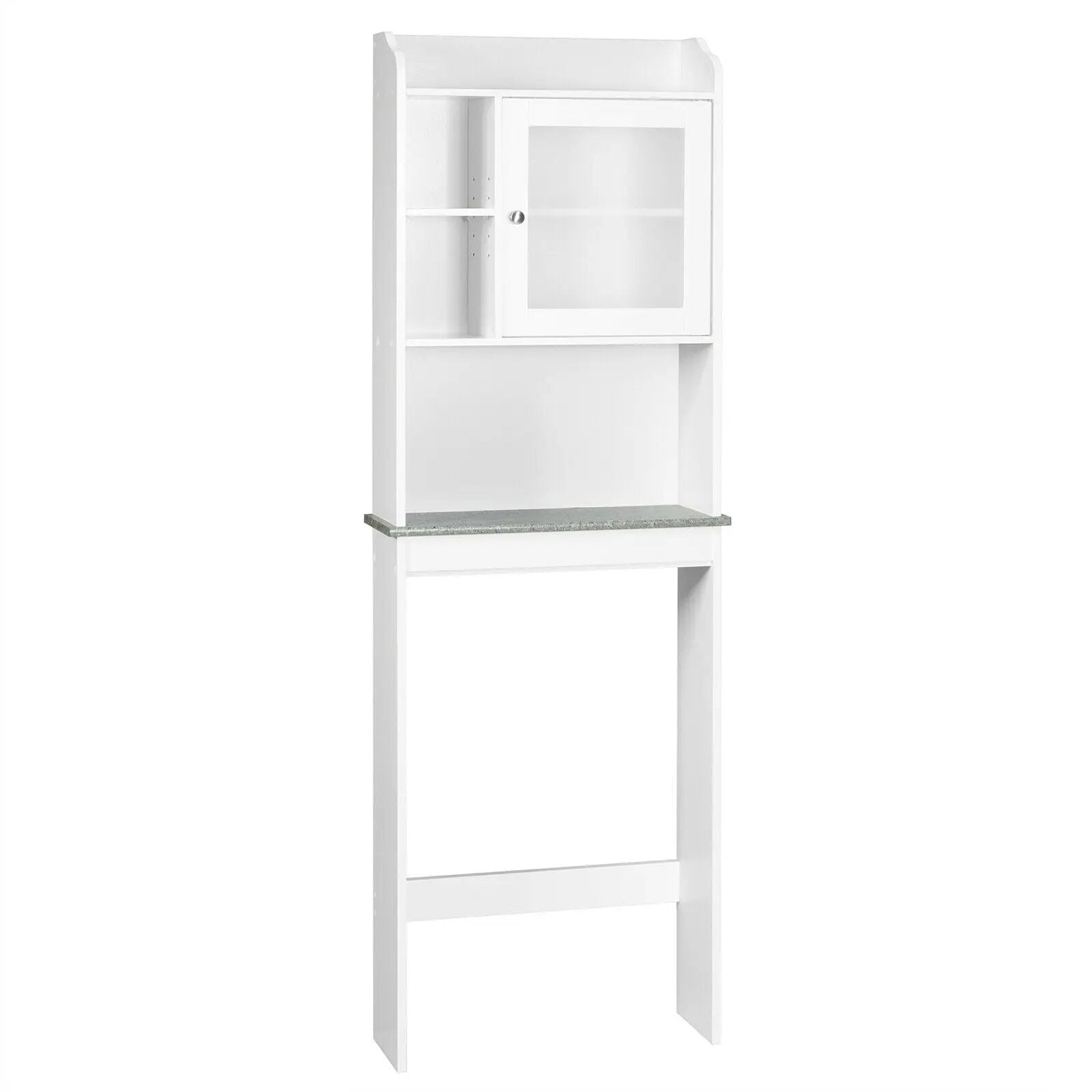Bathroom Space Saver White Over-the-Toilet Cabinet by DirectDeals