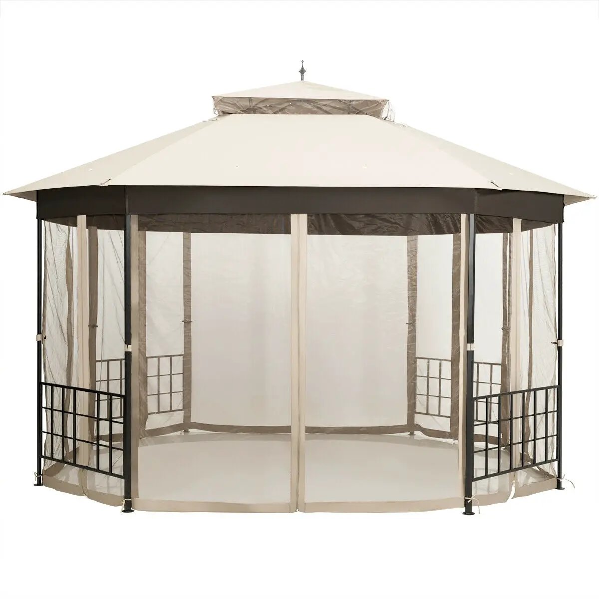 10’x 12’ Octagonal Patio Gazebo by DirectDeals
