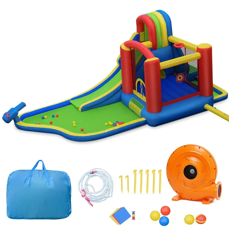 Inflatable Kid Bounce House Castle with Blower by DirectDeals