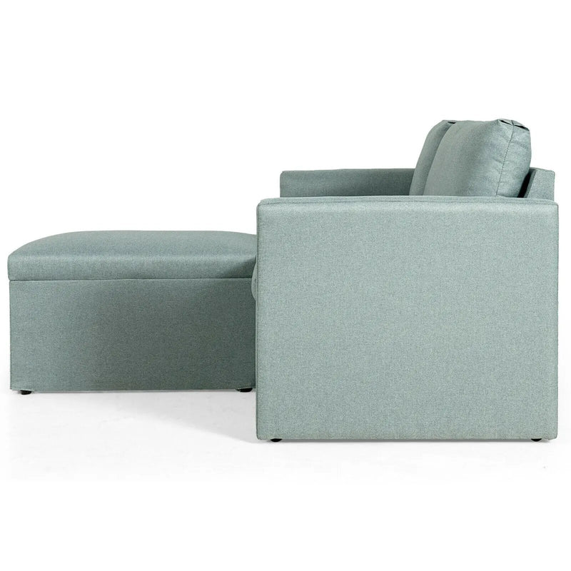 Convertible L-Shaped Sectional Sofa Couch with Reversible Chaise by DirectDeals