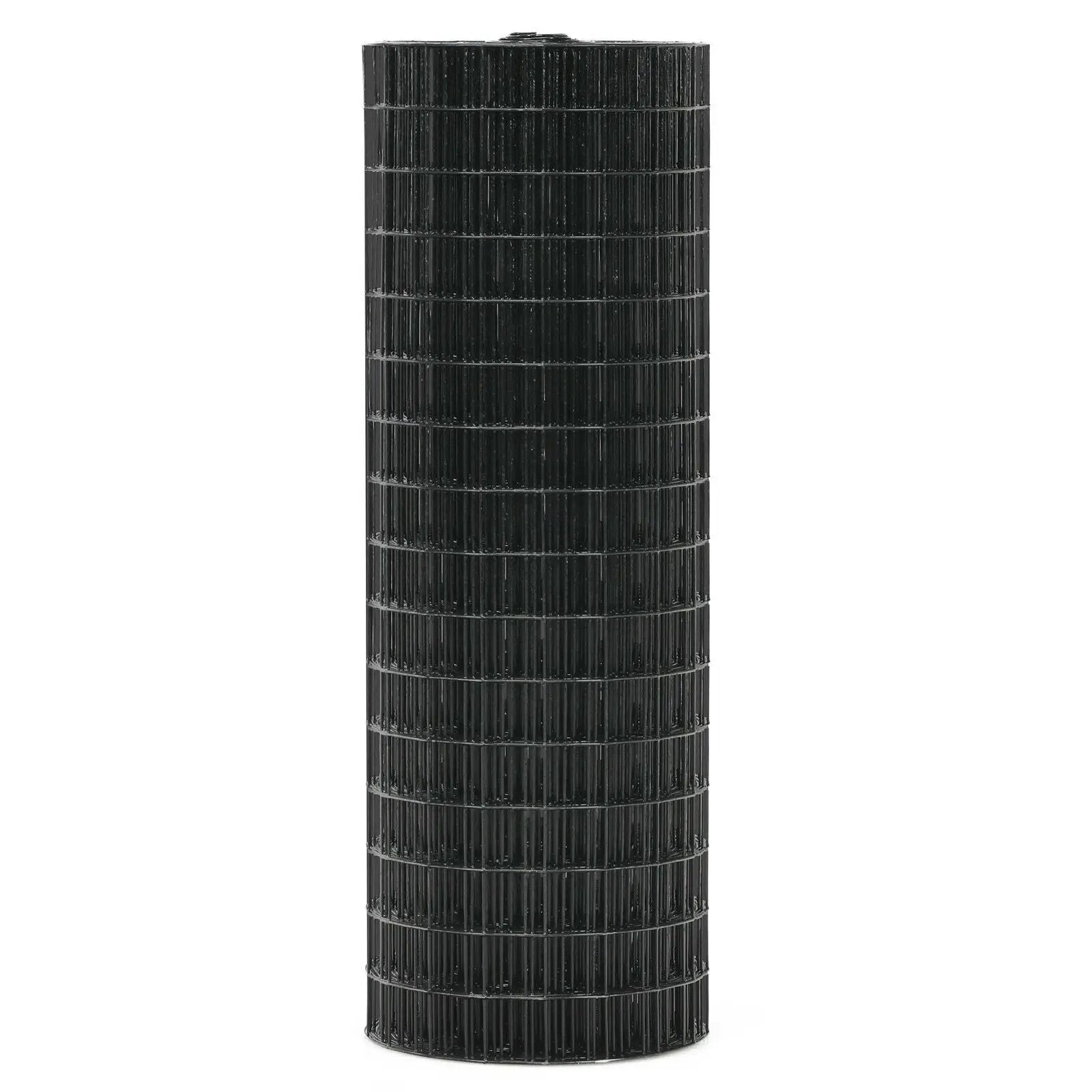 36 x 50 Inch Hardware Cloth 16 Gauge Black Vinyl Coated Welded Wire Mesh 1.5 Inch by DirectDeals