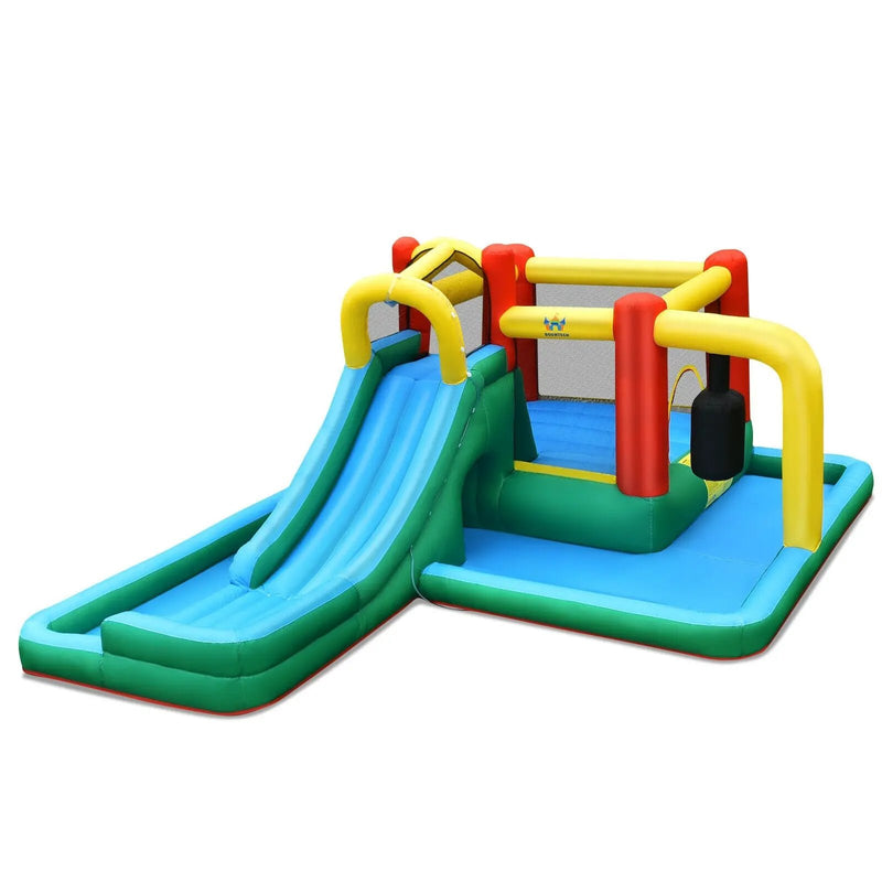 Slide Water Park Climbing Bouncer Pendulum Chunnel Game without Air-blower by DirectDeals