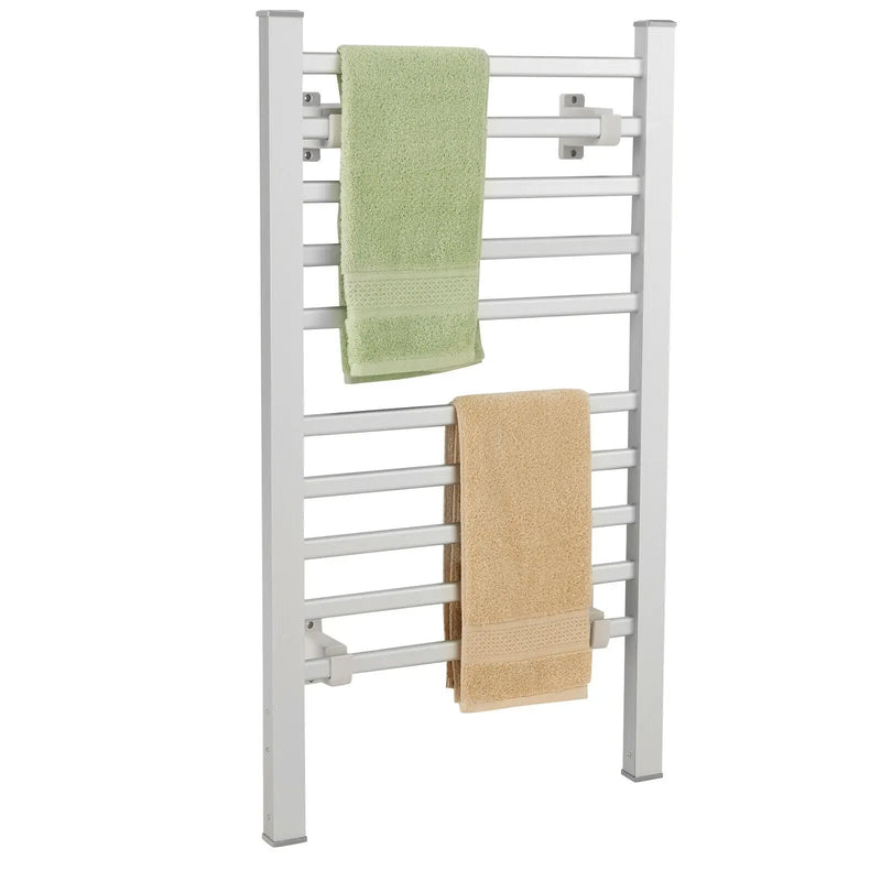2-in-1 150W Freestanding and Wall-mounted Towel Warmer Drying Rack with Timer by DirectDeals