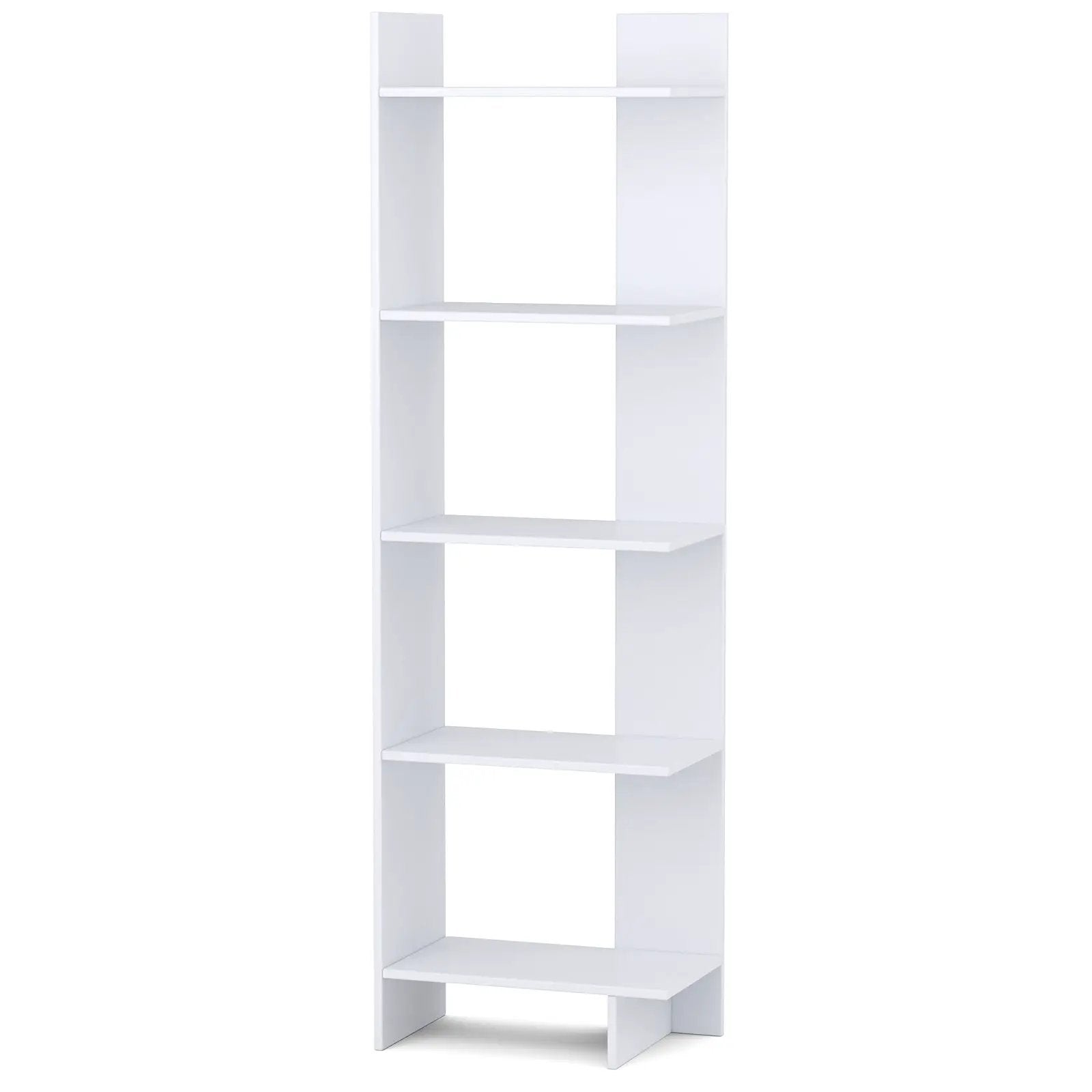 5-tier Freestanding Decorative Storage Display Bookshelf by DirectDeals