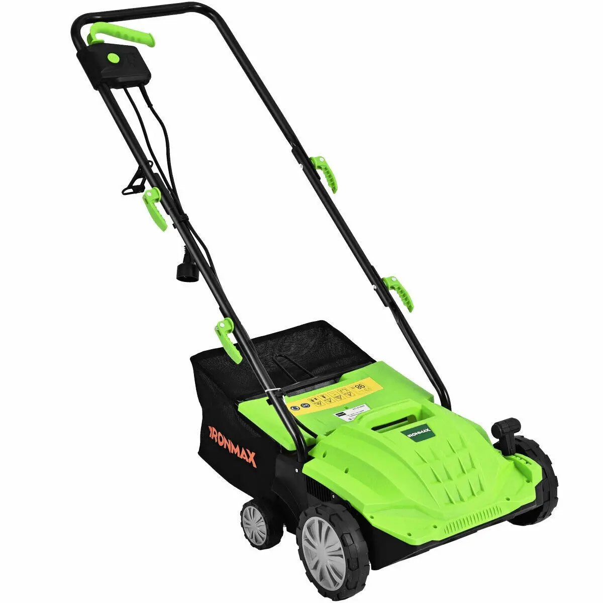 13 Inch 12 Amp Electric Scarifier with Collection Bag and Removable Blades by DirectDeals